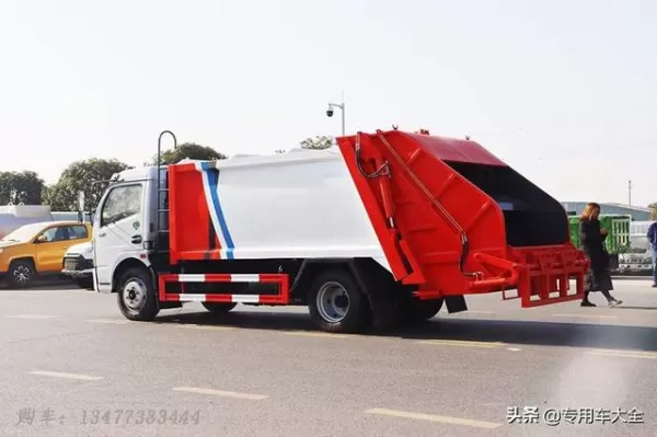 圾箱容積:8m3,大裝載桶數:100桶(240L垃圾桶),填充器容積: